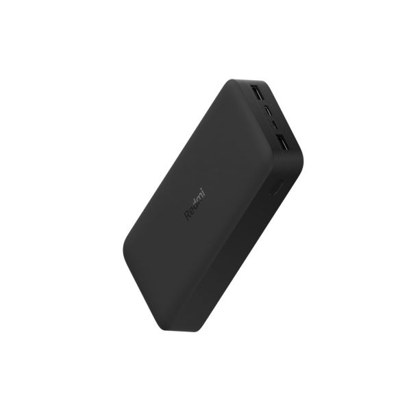 Prenosna baterija XIAOMI Redmi 18W, 20000mAh, 2xUSB-A, 1xUSB-C, 1xMicroUSB, črna