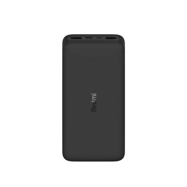 Prenosna baterija XIAOMI Redmi 18W, 20000mAh, 2xUSB-A, 1xUSB-C, 1xMicroUSB, črna