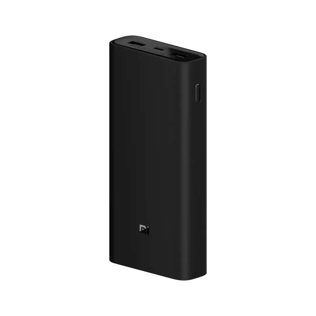 Prenosna baterija XIAOMI Mi 50W, 20000mAh, 2xUSB-A, 1xUSB-C, črna