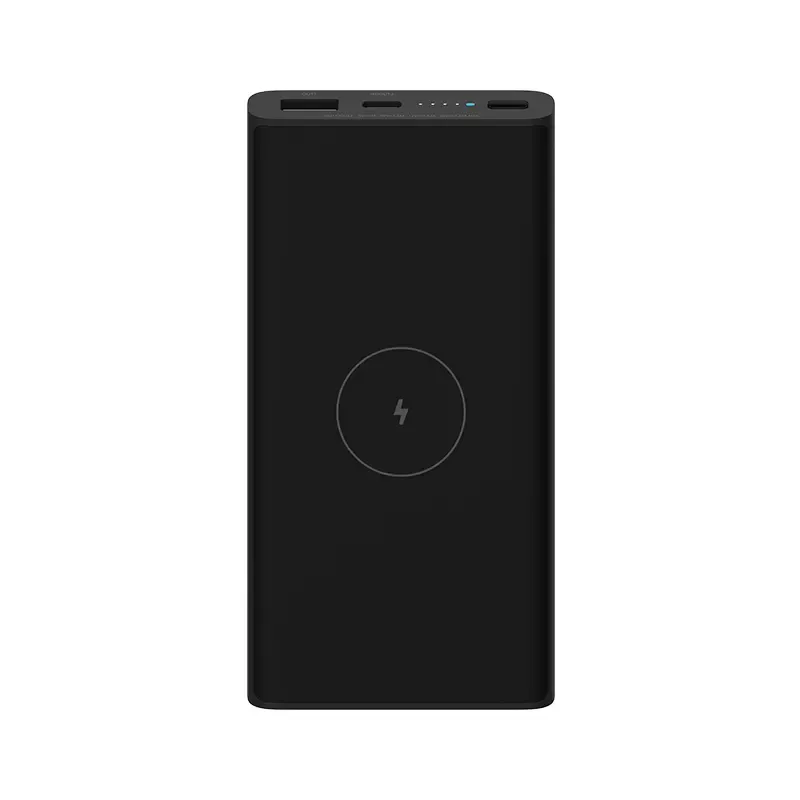 Prenosna baterija XIAOMI 10W, 10000mAh, 10W, brezžično polnjenje, USB-A, USB-C, c