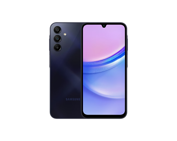 Mobilni telefon SAMSUNG Galaxy A15, 6.5", 4GB/128GB, črn (SM-A155FZKDEUE)