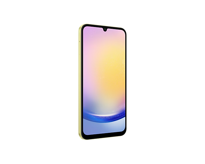 Mobilni telefon SAMSUNG Galaxy A25, 5G, 6.5", 6GB/128GB, rumen (SM-A256BZYDEUE)