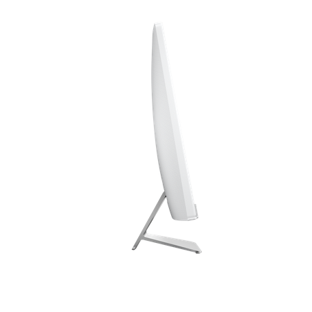Namizno računalnik AiO ASUS M3402 M3402WFAK-WB31C0, 23.8" FHD, Ryzen 3 7320U, 8GB, 512GB SSD, tipkovnica + miš, belo