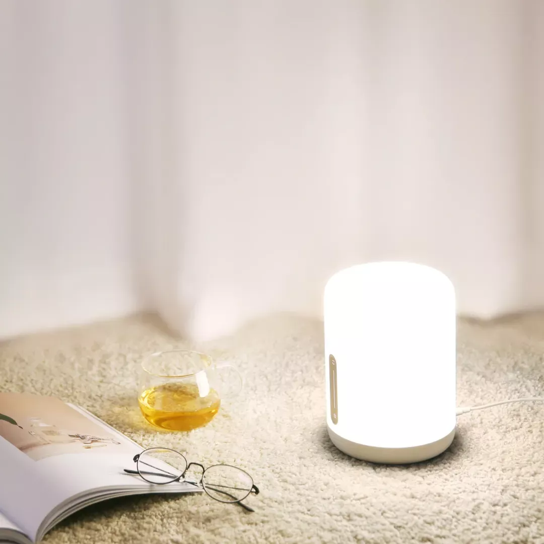 Pametna nočna svetilka XIAOMI Mi Bedside Lamp 2, 400lm, RGB, WiFi, bela