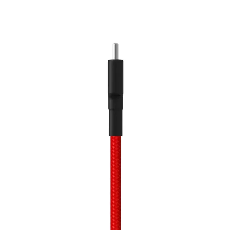 Kabel XIAOMI USB-C(m) na USB-A(m), 1m, pleten, rdeč