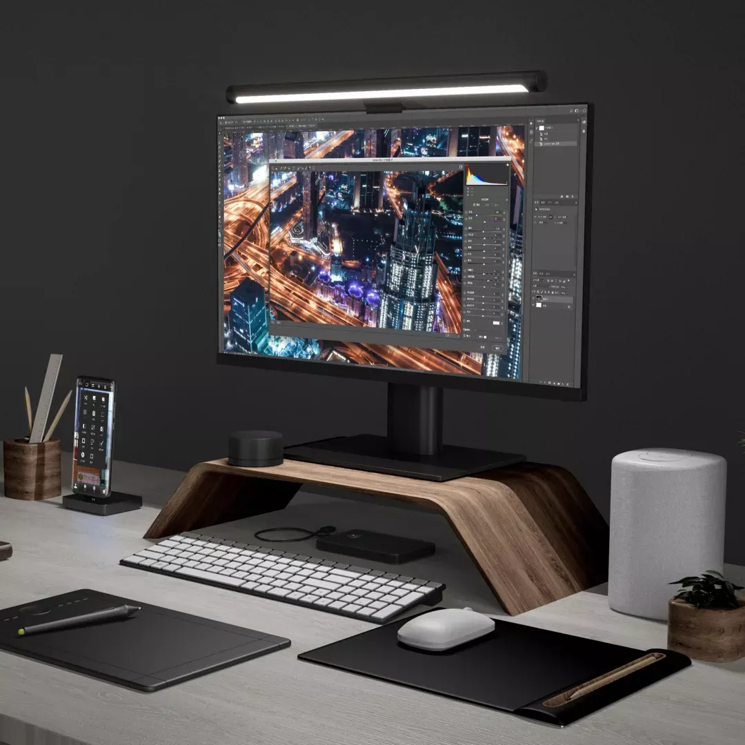 Osvetlitev za monitor XIAOMI Računalniški monitor Svetlobna palica, črna