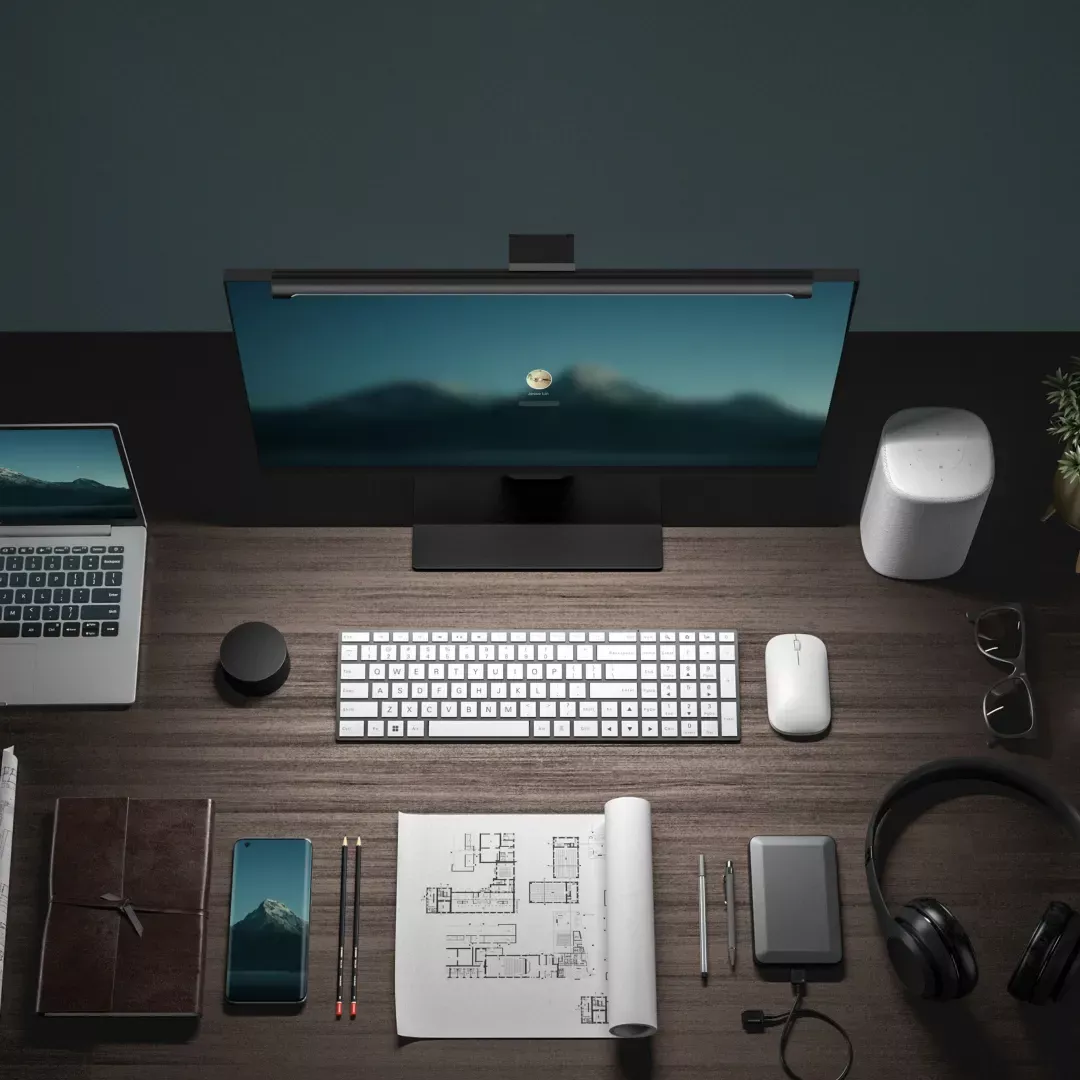 Osvetlitev za monitor XIAOMI Računalniški monitor Svetlobna palica, črna