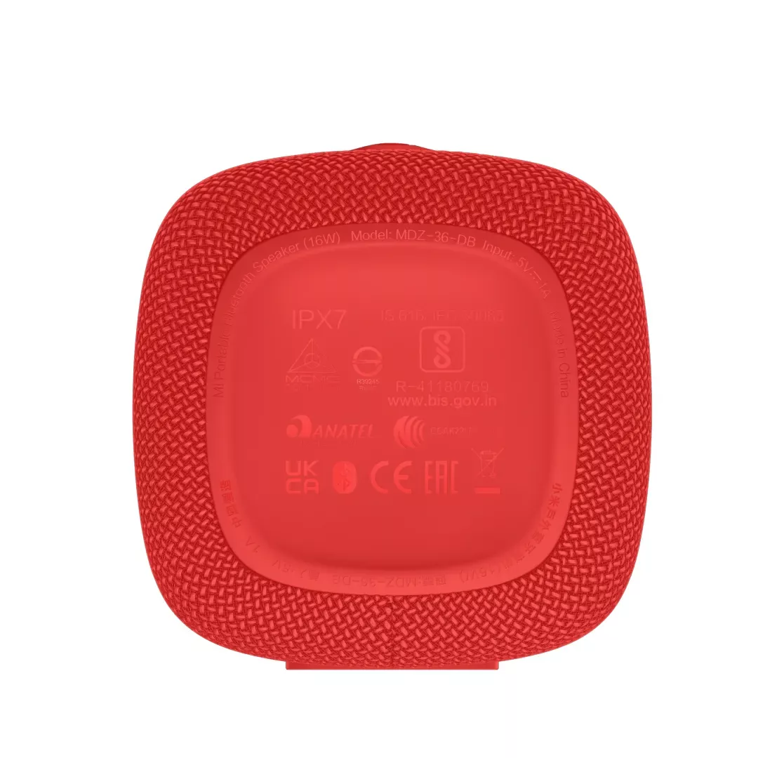 Bluetooth zvočnik XIAOMI Mi Portable Bluetooth Speaker, 16W, rdeči