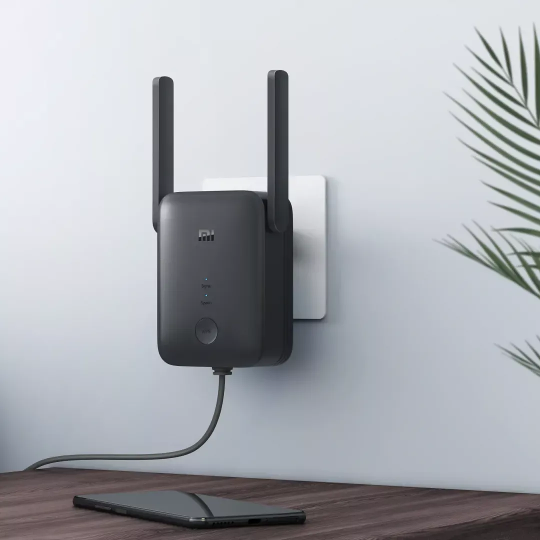 Ojačevalnik signala XIAOMI Mi WiFi Range Extender AC1200, črn