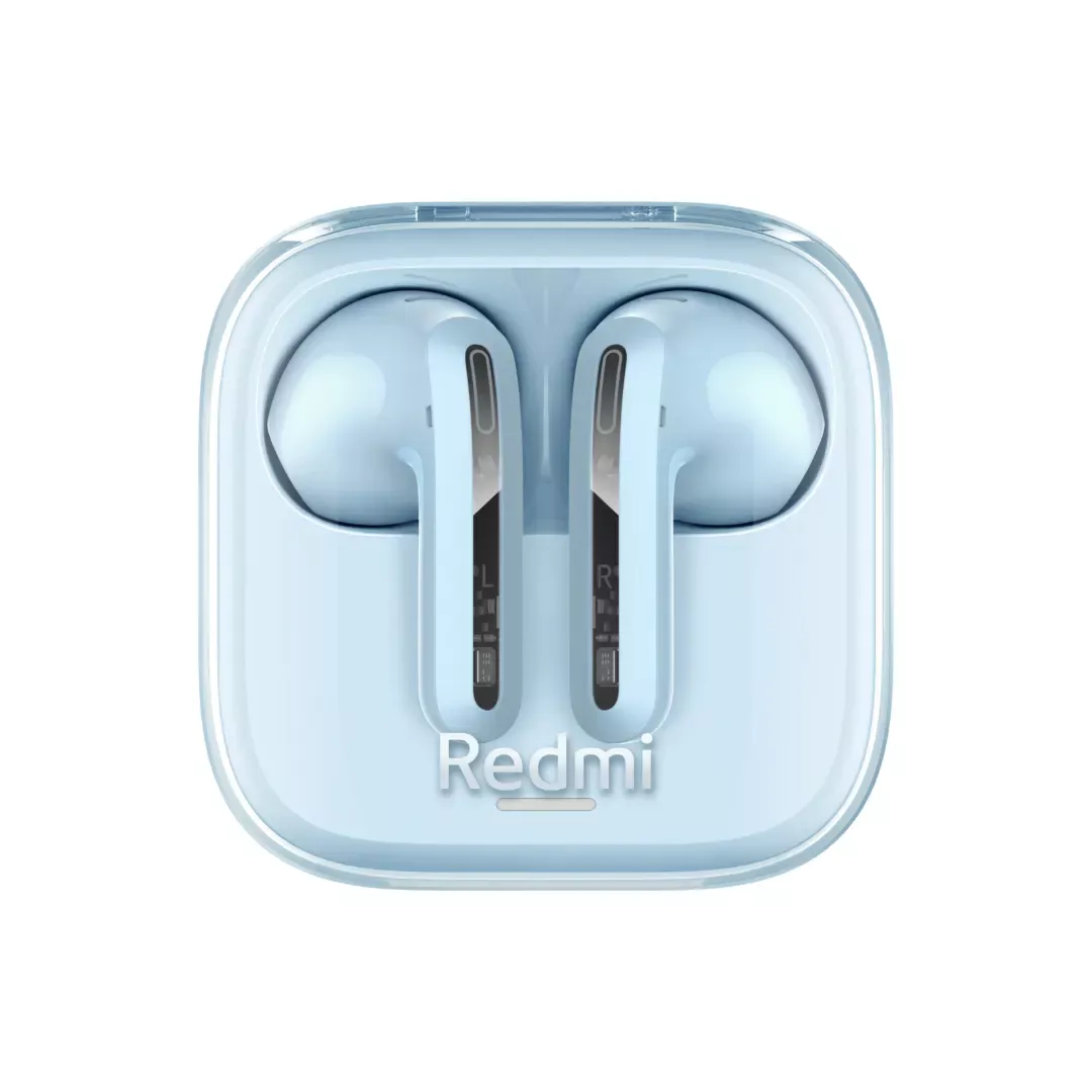 Bluetooth slušalke XIAOMI Redmi Buds 6 Active, prozorno modre