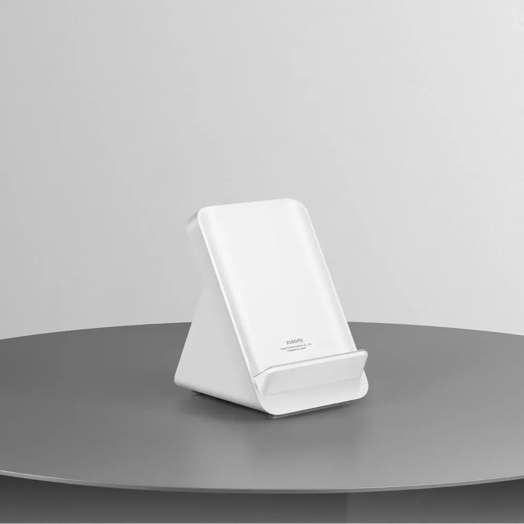 Brezžični polnilec XIAOMI 80W Adaptivno brezžično polnjenje Stojalo, belo