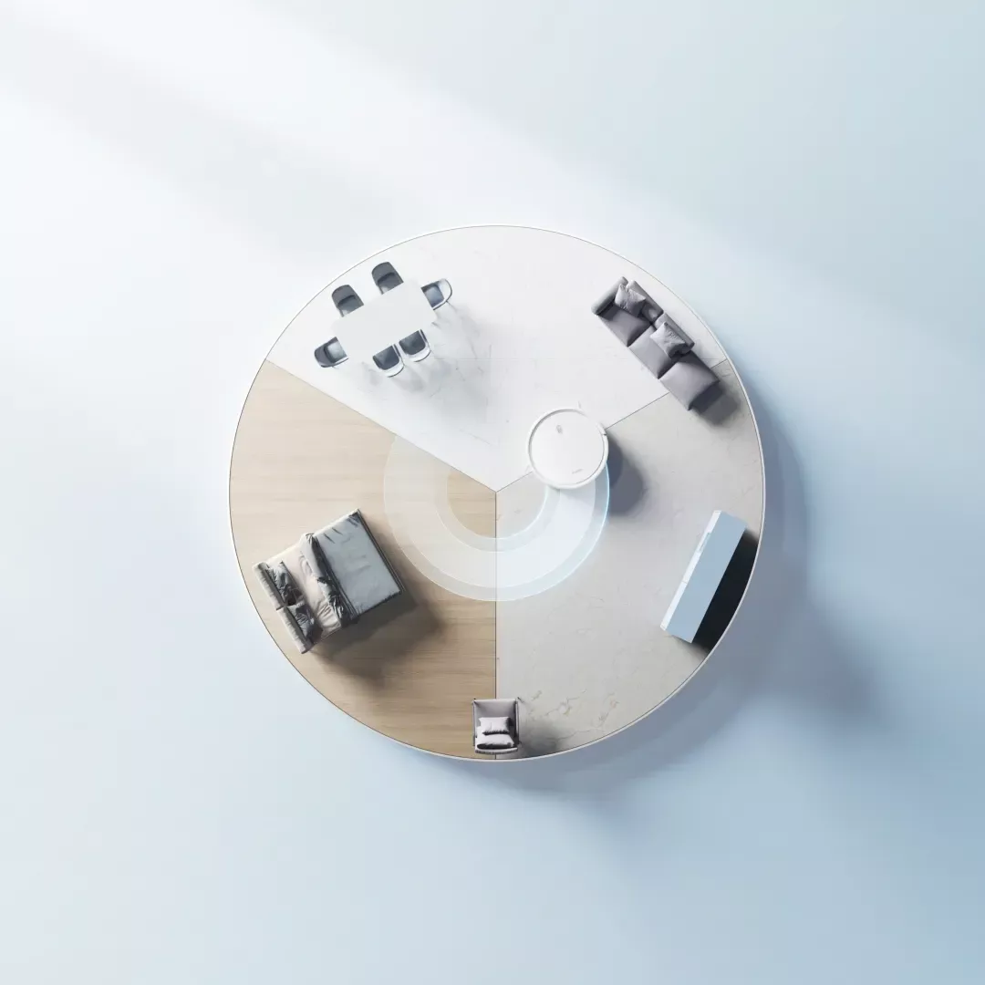 Robotomik sesalnik XIAOMI Robot Vacuum E10, bel