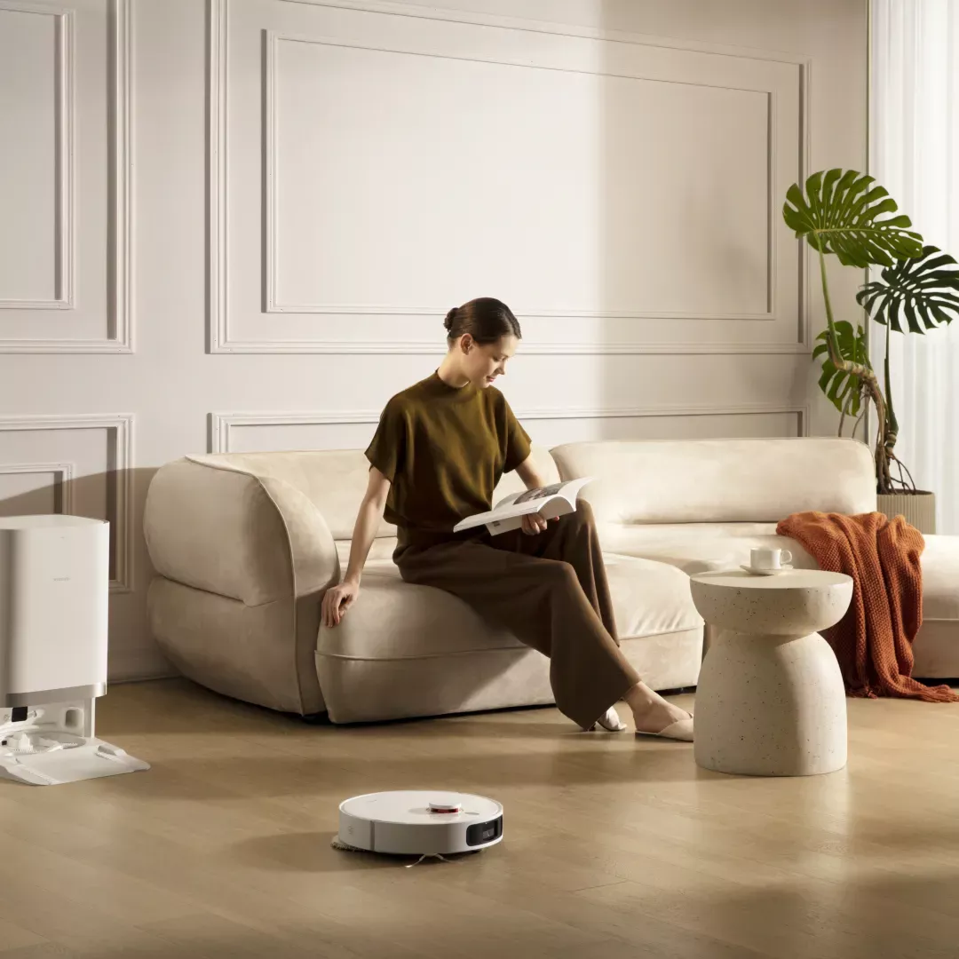 Robotski sesalnik XIAOMI Robot Vacuum X20+, bel