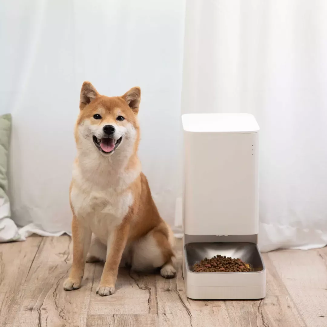 Pametna hranilica za hišne ljubljenčke XIAOMI Smart Pet Food Feeder, 1.8kg, WiFi, bela
