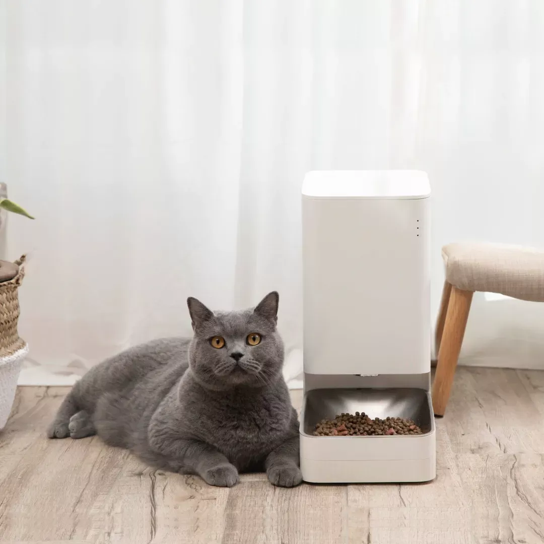 Pametna hranilica za hišne ljubljenčke XIAOMI Smart Pet Food Feeder, 1.8kg, WiFi, bela