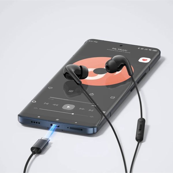 Žične slušalice XIAOMI Type-C Earphones, črne
