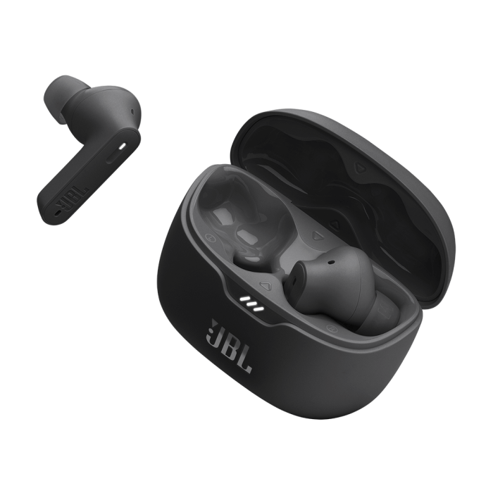 Bluetooth slušalke JBL Tune Beam, TWS, In-ear, črne (JBLTBEAMBLK)