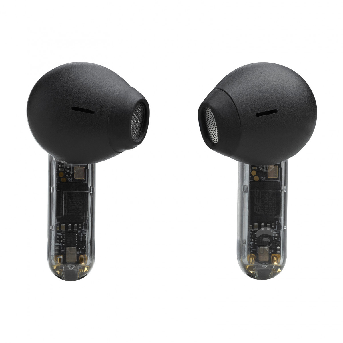 Bluetooth slušalke JBL Tune Flex Ghost Edition, In-ear, črne (JBLTFLEXGBLK)