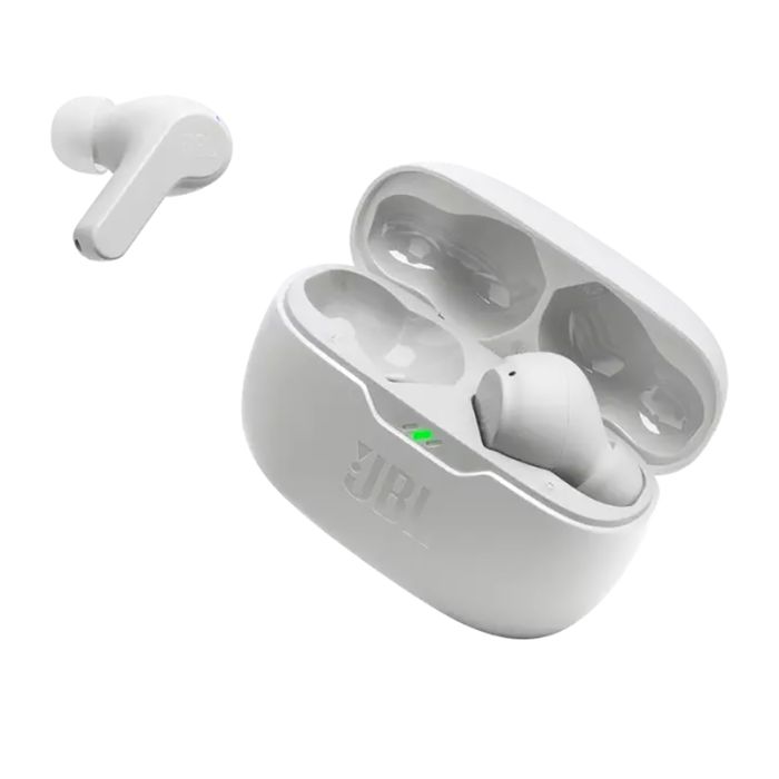 Bluetooth slušalke JBL Wave Beam, In-ear, bele (JBLWBEAMWHT)