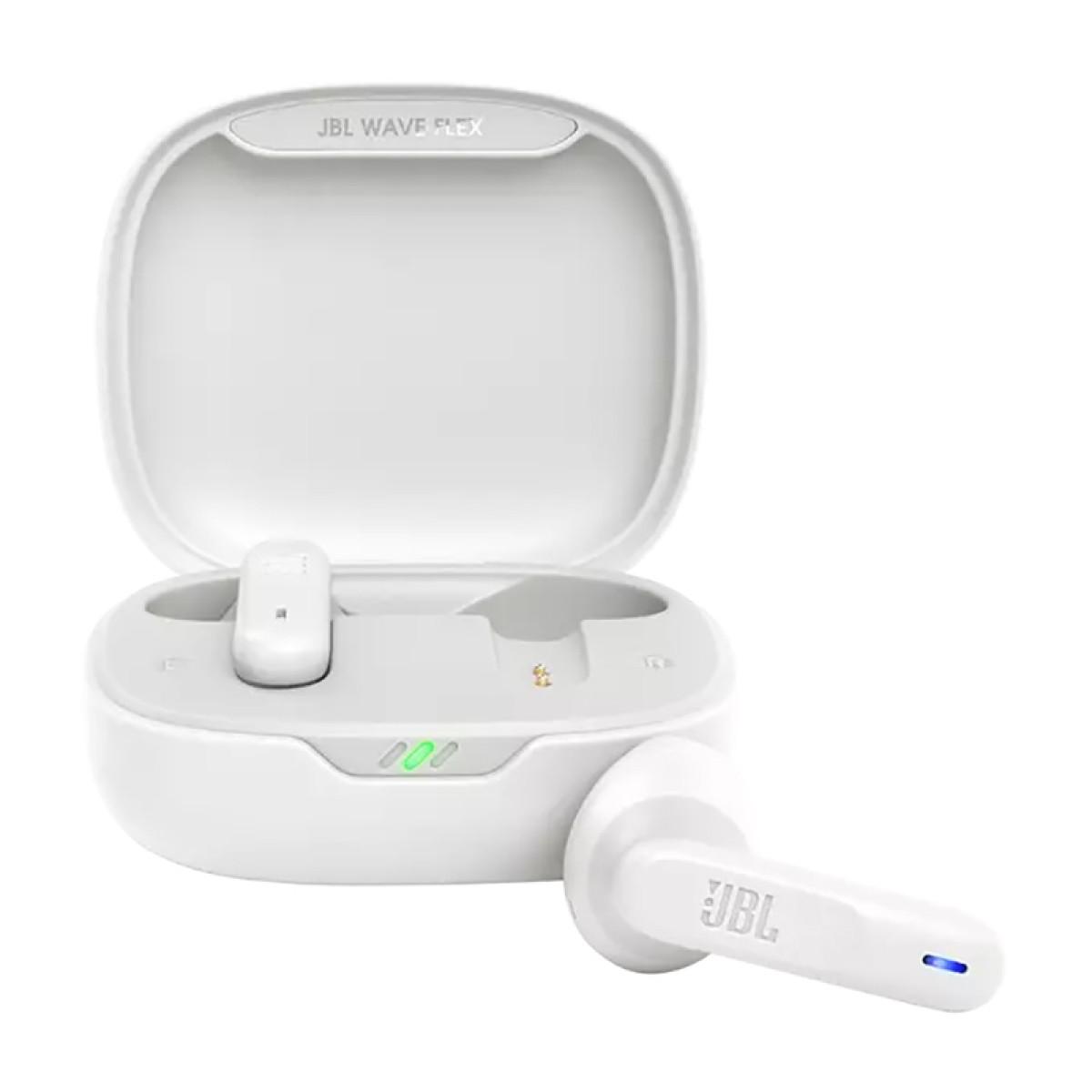 Bluetooth slušalke JBL Wave Flex, In-ear, bele (JBLWFLEXWHT)