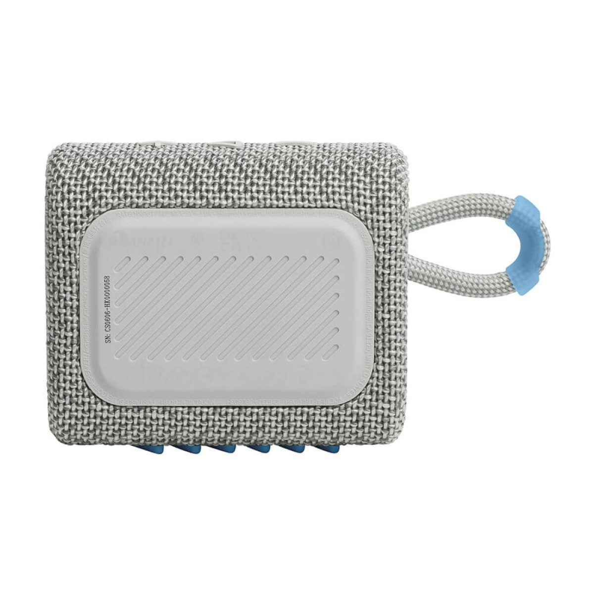 Bluetooth zvočnik JBL GO 3 ECO, bel (JBLGO3ECOWHT)