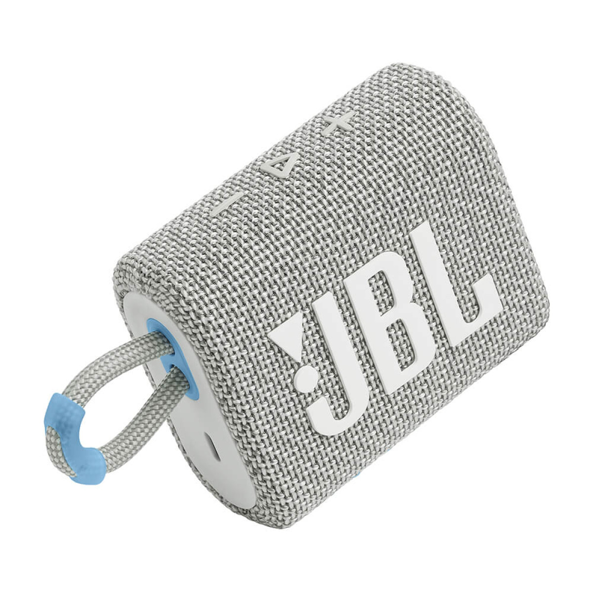 Bluetooth zvočnik JBL GO 3 ECO, bel (JBLGO3ECOWHT)