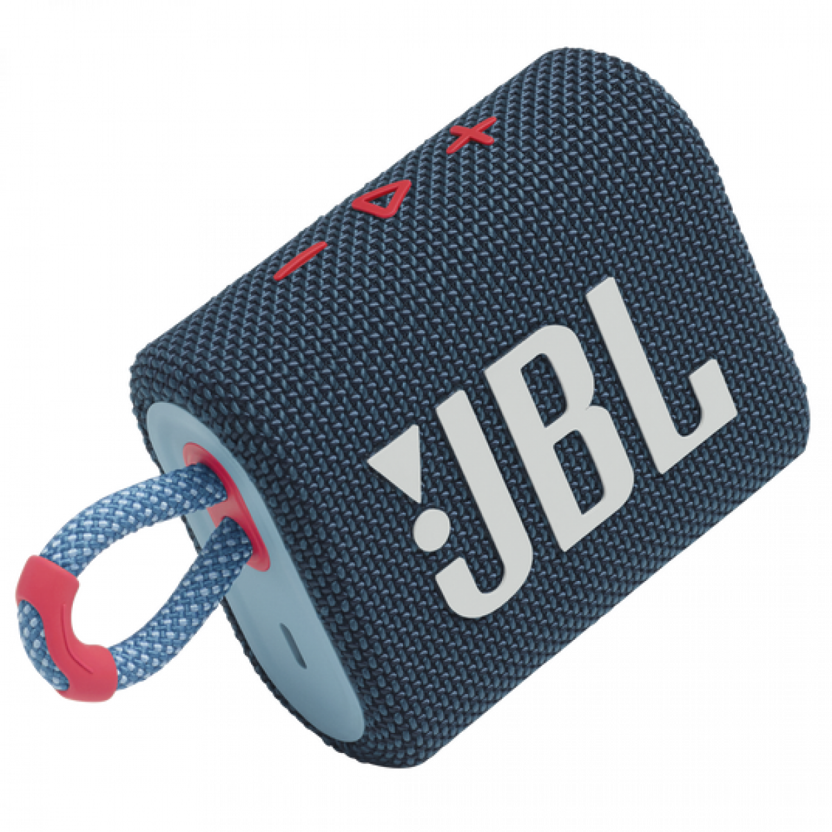 Bluetooth zvočnik JBL GO 3, roza/modra (JBLGO3BLUP)