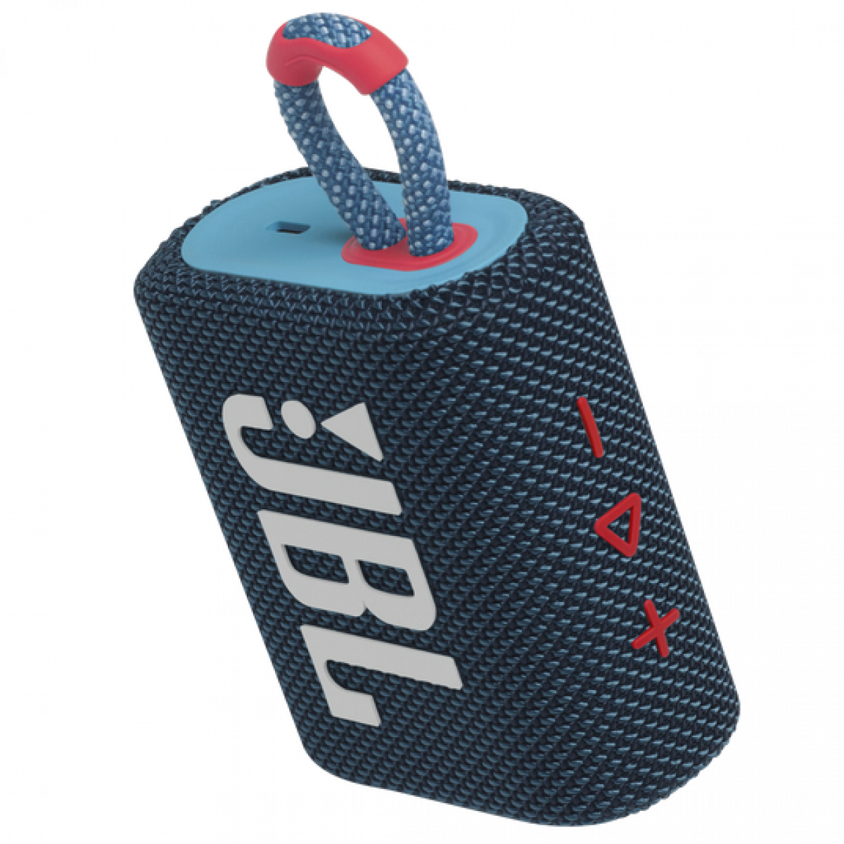 Bluetooth zvočnik JBL GO 3, roza/modra (JBLGO3BLUP)