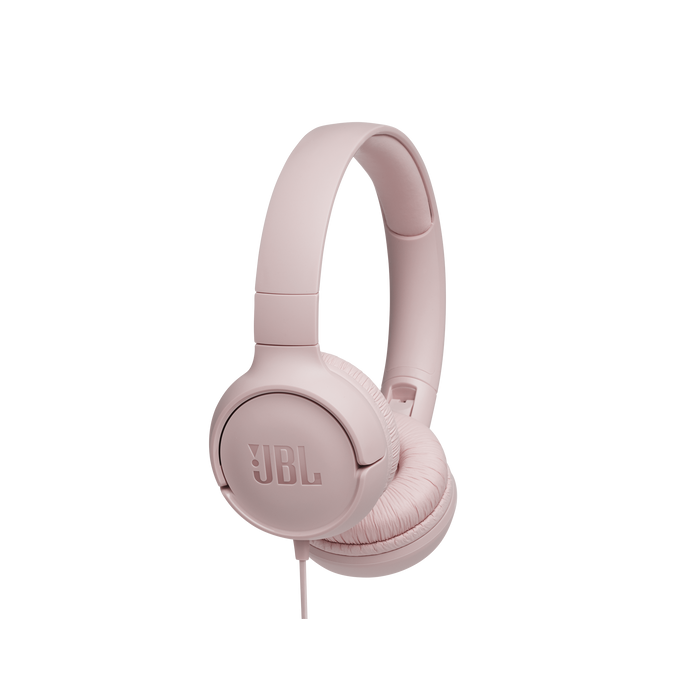 Slusalice JBL Tune 500, naglavne, mikrofon, 3.5mm, roza (JBLT500PIK)