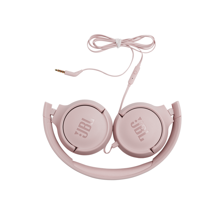 Slusalice JBL Tune 500, naglavne, mikrofon, 3.5mm, roza (JBLT500PIK)