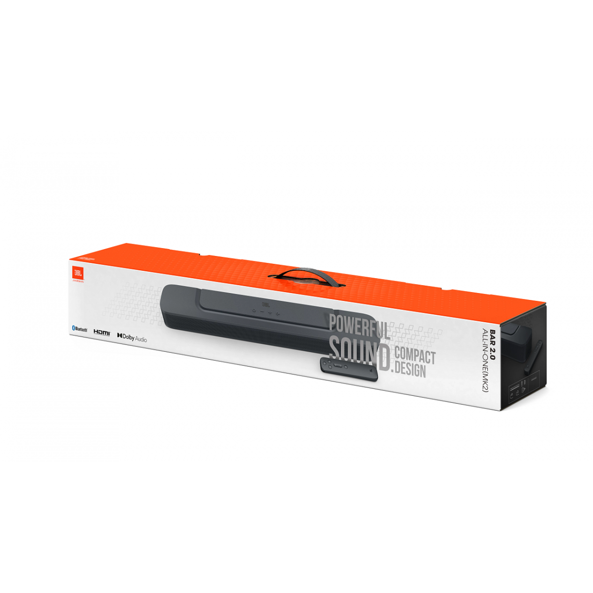 Zvočnik JBL Bar 2.0 MK2 All-In-One Zvočnik, 2x40 W, BT 4.2, 1, črna (JBLBAR20AIOM2BLKEP)