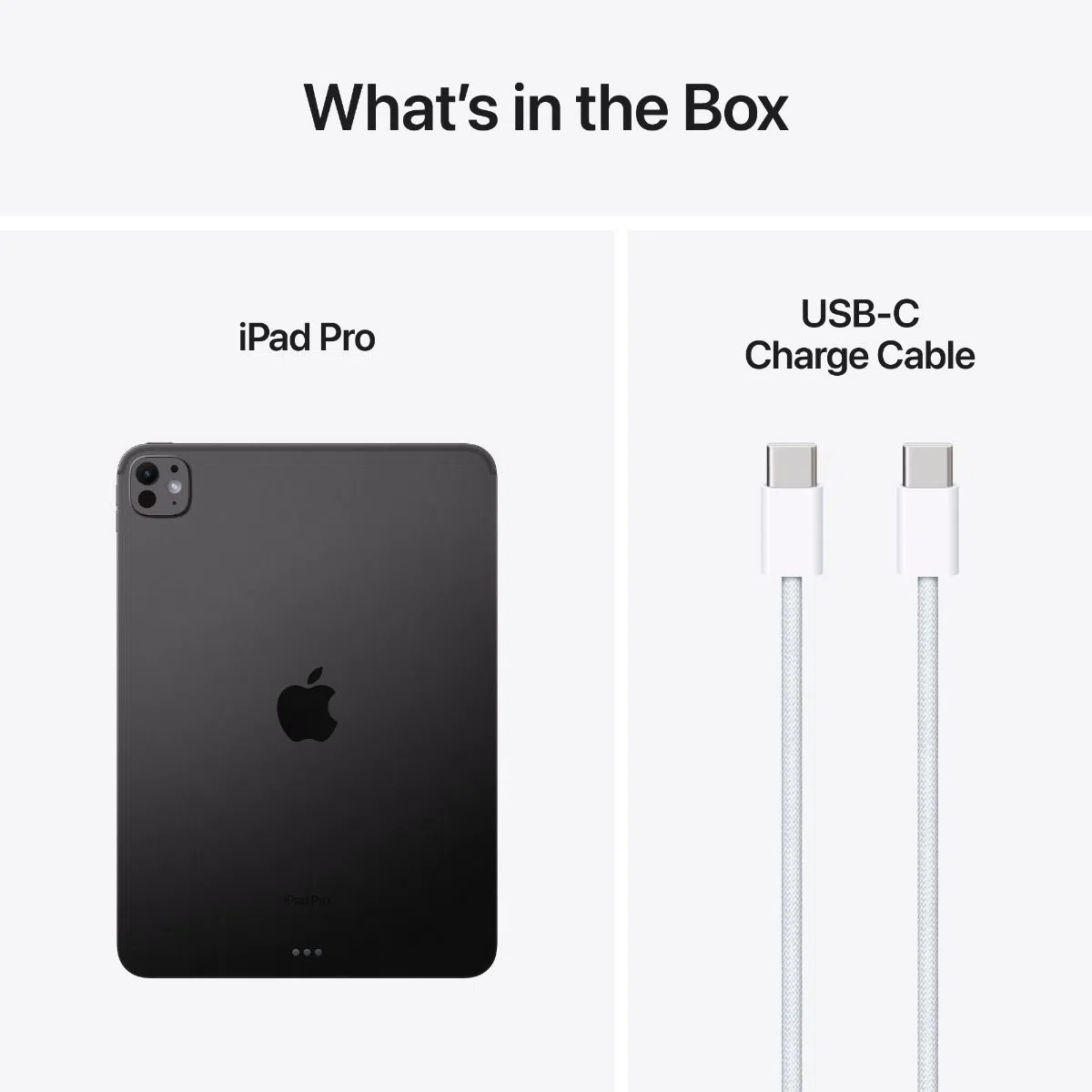 Tablet APPLE iPad Pro (2024) 11", 256GB, M4, Standardno steklo, Vesoljska črna (MVV83)