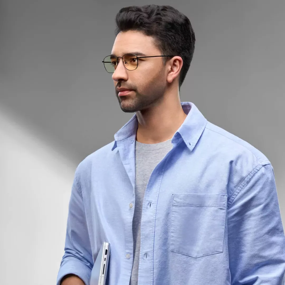 Očala XIAOMI Blue Light Blocking Glasses, zaščita pred modro svetlobo, črne