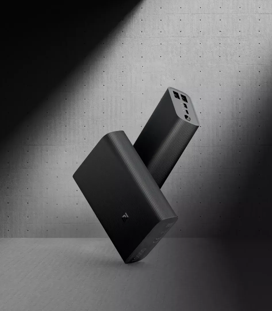 Prenosna baterija XIAOMI Mi Power Bank 3 Ultra Compact, 10000mAh, 2xUSB-A, 1xU