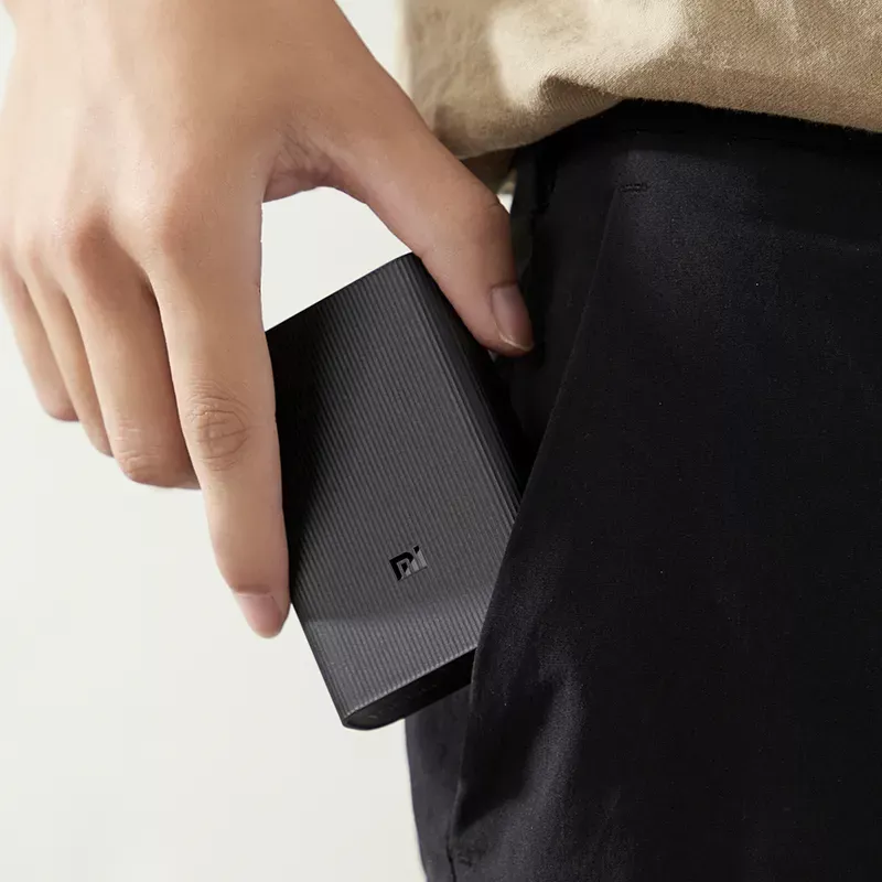 Prenosna baterija XIAOMI Mi Power Bank 3 Ultra Compact, 10000mAh, 2xUSB-A, 1xU