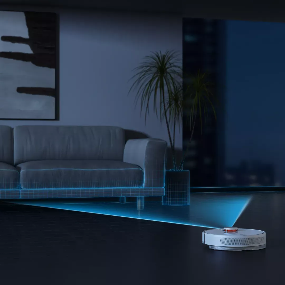 Robot sesalnik XIAOMI Robot Vacuum X10, bel