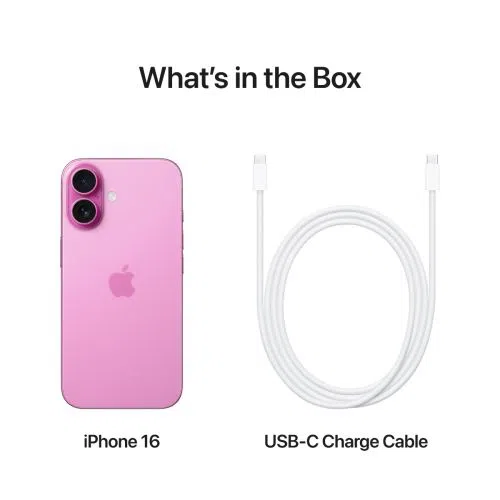 Mobilni telefon APPLE iPhone 16 128GB, 6.1", Roza (MYEA3)