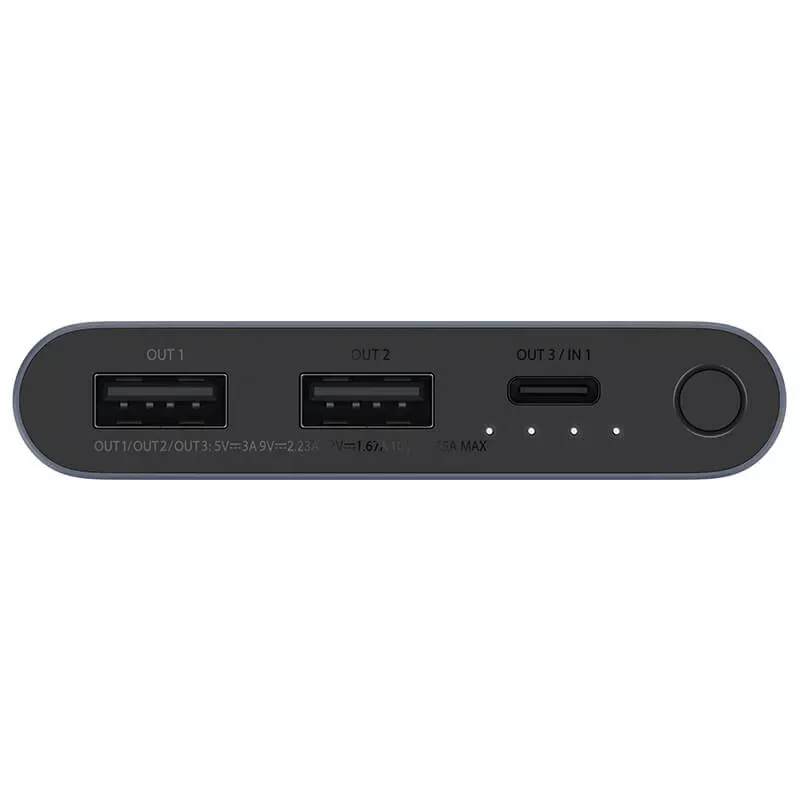 Prenosna baterija XIAOMI 22.5W, 10000mAh, USB-A, USB-C, modra