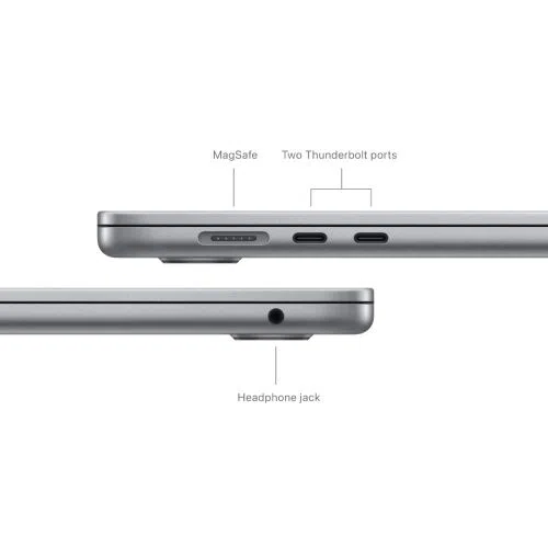 Prenosnik APPLE MacBook Air (2024) 15.3", M3 8C/10G 16GB/256GB, Space Grey, IT KB (MC9D4)