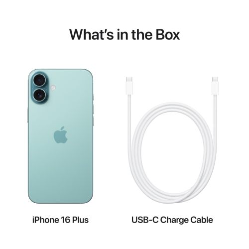 Mobilni telefon APPLE iPhone 16 Plus 256GB, 6.7", Teal (MXY53)