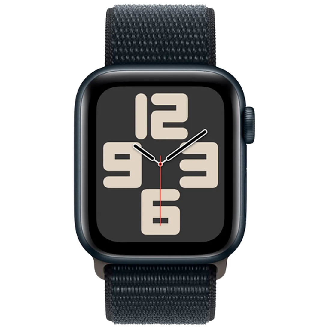 Pametni ura APPLE Watch SE 2023 40mm Črna, Črn Najlon Trak (MRE03QF/A)