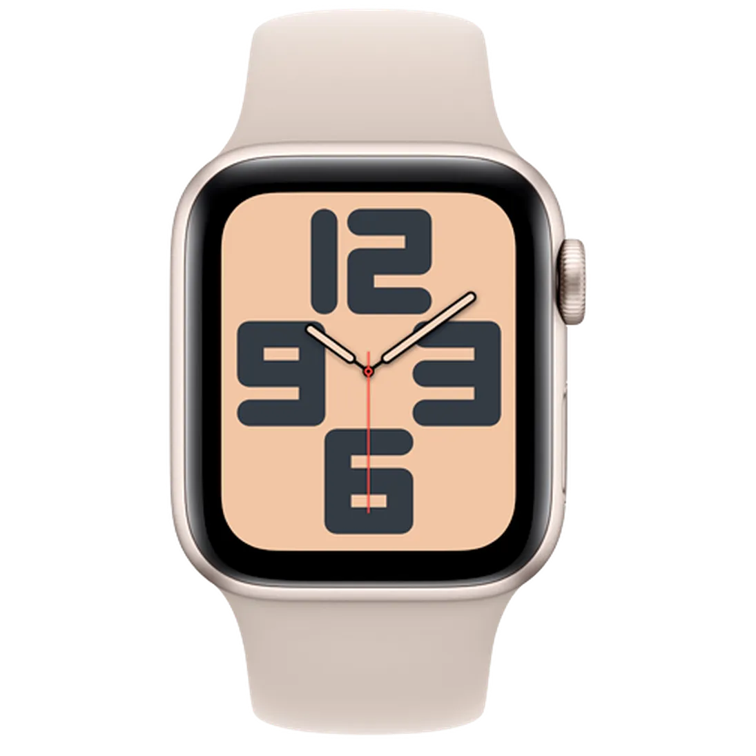 Pametni ura APPLE Watch SE 2023 40mm Zlata, Bež Silikonski Trak S/M (MR9U3QF/A)