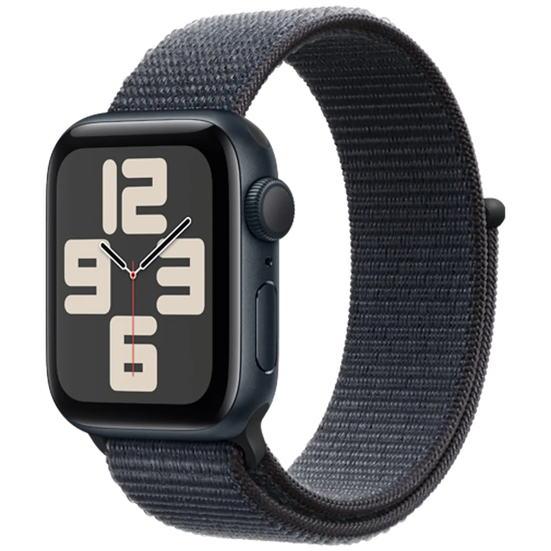Pametno uro APPLE Watch SE 2024 40mm Črna, Črn najlon trak (MXEA3QF/A)