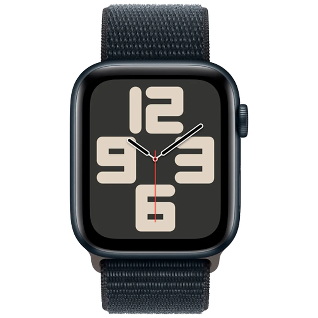 Pametni ura APPLE Watch SE 2023 44mm Črna, Črno najlonsko pasovanje (MREA3QF/A)
