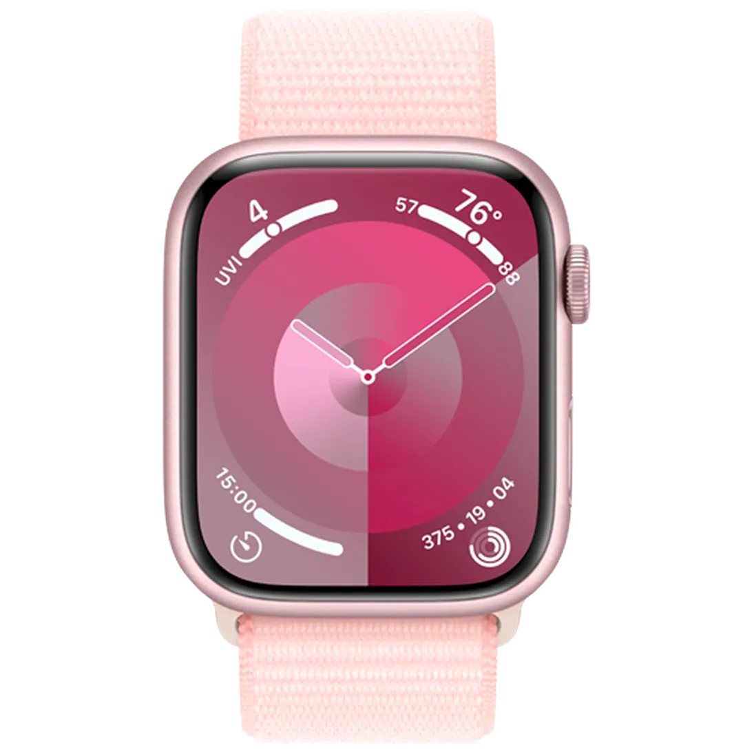 Pametni telefon APPLE Watch S9 45mm Roza, Roza Nylon Trak (MR9J3QF/A)