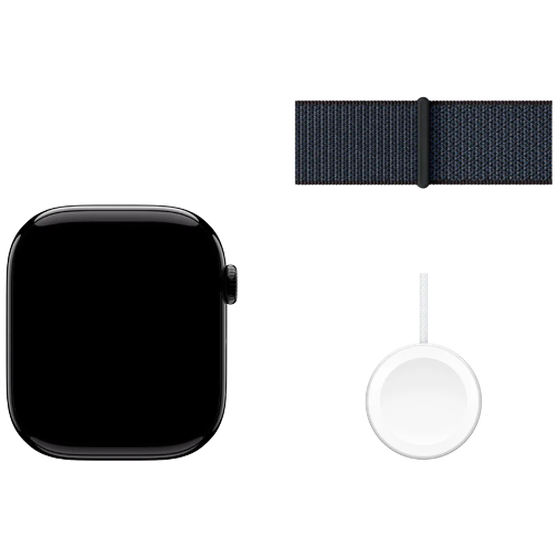 Pametni ura APPLE Watch S10 46mm Črn, črn najlonski trak (MWWR3QF/A)
