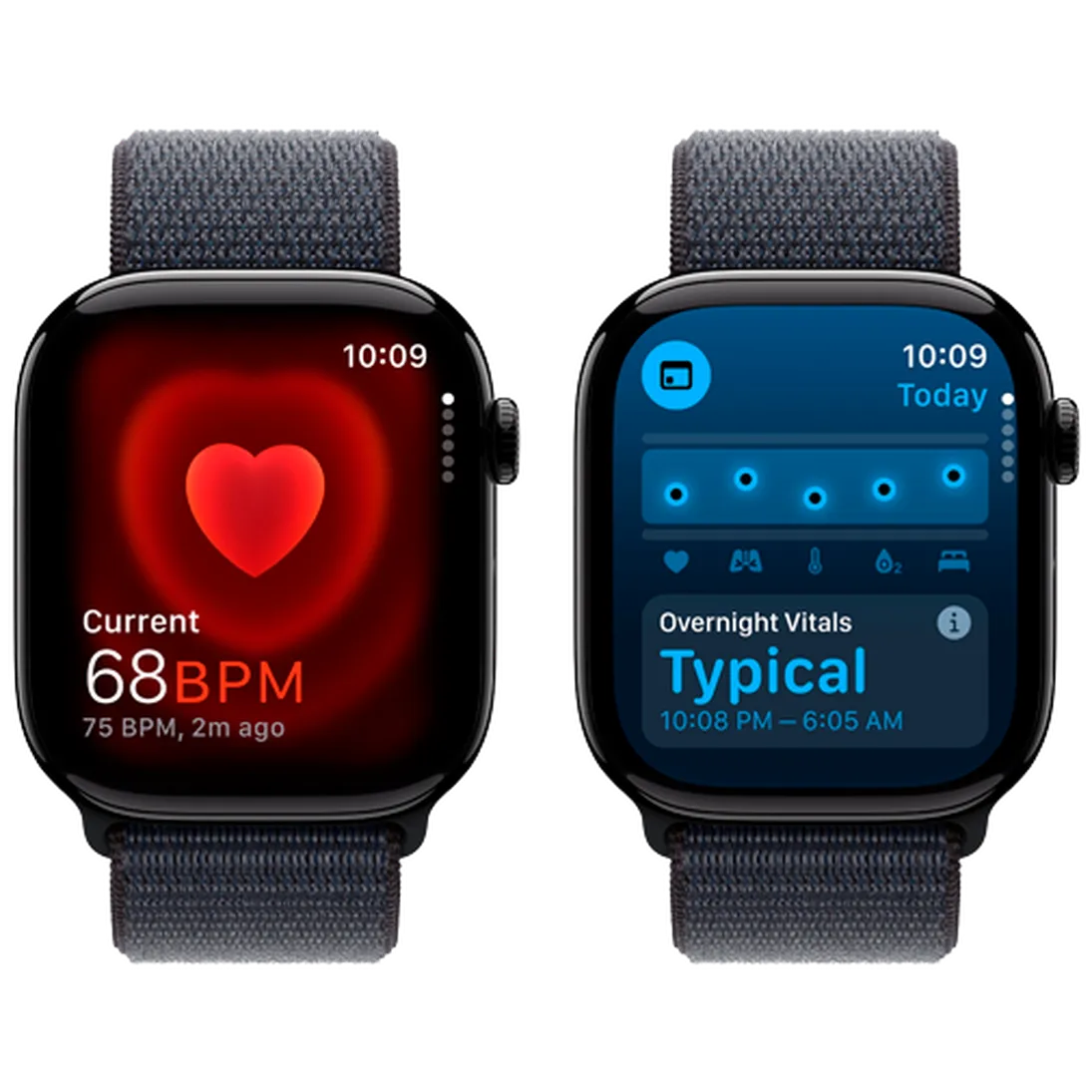 Pametni ura APPLE Watch S10 46mm Črn, črn najlonski trak (MWWR3QF/A)