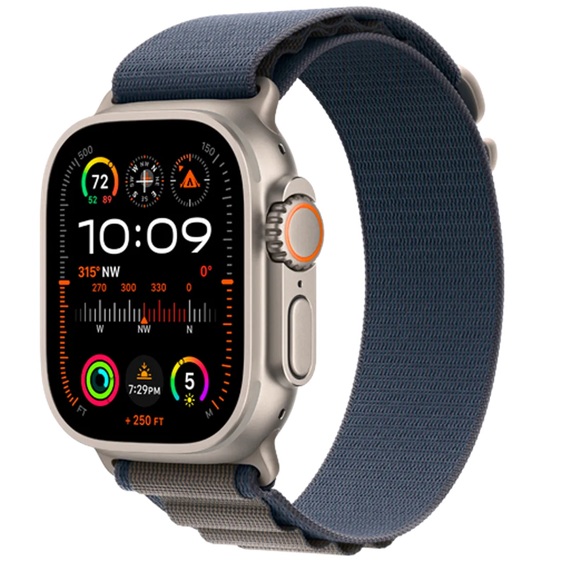 Pametni watch APPLE Watch Ultra 2, Blue Nylon Strap S (MREK3NF/A)