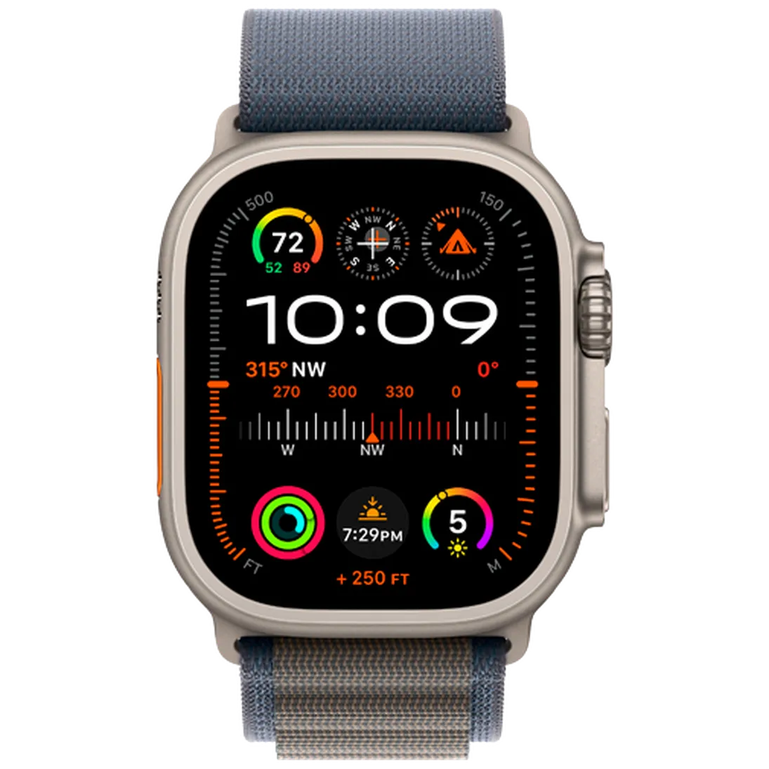 Pametni watch APPLE Watch Ultra 2, Blue Nylon Strap S (MREK3NF/A)