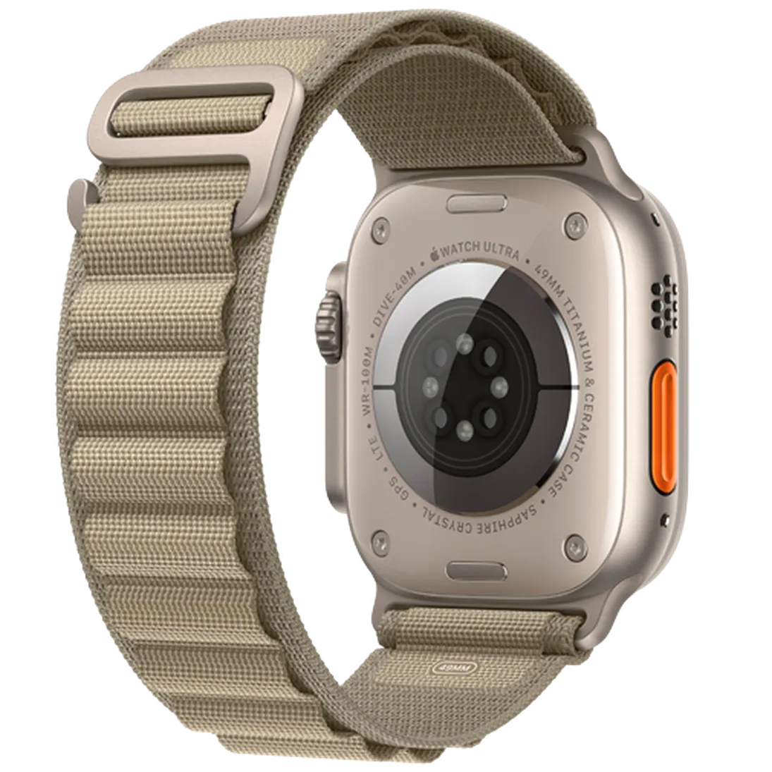 Pametni ura APPLE Watch Ultra 2, Zeleni najlon trak S (MREX3NF/A)